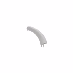 Poignée pour Lave-Linge SIEMENS 00643356. Couleur de la pièce : Gris, Dimensions : 240 x 35 x 75 mm.