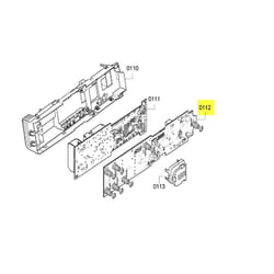 Bosch - module de commande pour lave linge 00658648