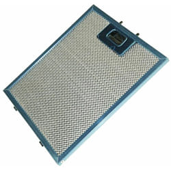 Filtre métal anti graisse 320x260 mm (49027776) Hotte candy, hoover Rosieres