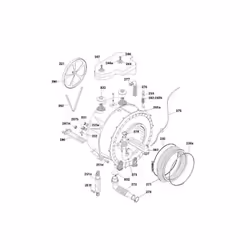 Description générale Bloc laveur pour lave-linge compatible avec les marques CANDY, HOOVER et ZEROWATT. Cette pièce est d'ori ...