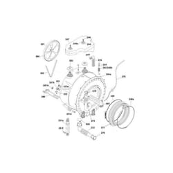Candy - Cuve Complete Avec Tambour 49029792 Pour lave linge