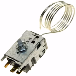 Thermostat d'origine pour réfrigérateur, congélateur TECHWOOD, FAR, HARROW, SOGELUX, BLUESKY, WHIRLPOOL, DOMEOS, FRIONOR, LAD ...