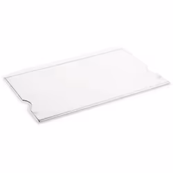 Description générale Clayette en verre complète avec barre de maintien, dimensions 480 x 340 mm, conçue pour s'adapter à dive ...