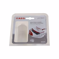Cartouche anticalcaire pour pieces entretien du linge petit electromenager AEG 900166749. Pièce d'origine fabricant contrôlée