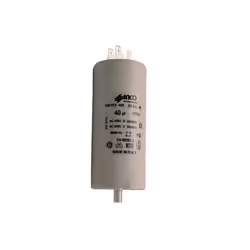 CONDENSATEUR LAVE LINGE DIVERS MARQUES 246519 CONDENSATEUR PERMANENT 40 MF 400/450V