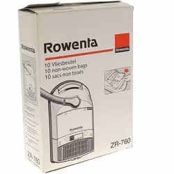 Boite de 10 sacs pour aspirateur ROWENTA ZR760 Appareils compatibles : ASPIRATEUR ROWENTA: AT41001.5, RB014, RB08, RB280, RB3 ...