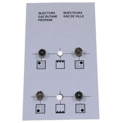 Beko - sachet injecteurs gaz butane pour cuisiniere 4431900071