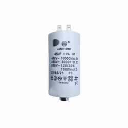 CONDENSATEUR LAVE LINGE DIVERS MARQUES 9010175 CONDENSATEUR PERMANENT 45 MF 450V