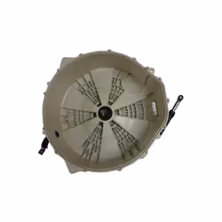 Demi cuve arrière avec roulements pour lave-linge LG 3045ER0026D Appareils compatibles : [MACHINE À LAVER, LAVE-LINGE LG: ] W ...