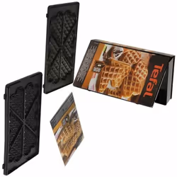 2 plaques gaufre cœur pour gaufrier, croque-monsieur TEFAL XA800612 Appareils compatibles : [GAUFRIER, CROQUE-MONSIEUR TEFAL: ...