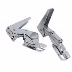 Jeu de 2 charnières compatible compatible pour réfrigérateur, congélateur WHIRLPOOL, BAUKNECHT, IGNIS, IKEA WHIRLPOOL, FAGOR  ...