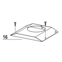 Couvercle de recyclage pour hotte Roblin 133.0017.092