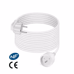 Rallonge De 5m Blanche Fby01 5m White Pullman