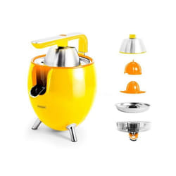 Kitchencook - Presse agrume électrique  550ml - 2 cônes de pressages - Bras articulé - Bec verseur - Filtre acier inoxydable