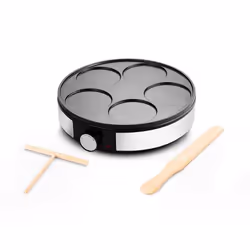 Crêpiere électrique Fonte Daluminium Anti Adhésif Minicrepe Nx Kitchencook