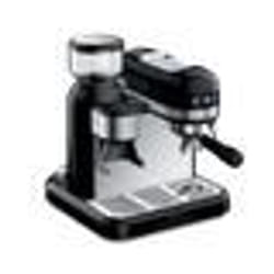 Kitchencook - Machine à Expresso Avec Broyeur - Pression 19 Bars - Arrêt Automatique - Buse Inox - 2 Filtres - Plateau Chauffant