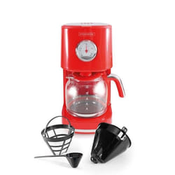 Kitchencook - Cafetière Filtre Rétro 15l - Filtre Réutilisable Nylon - Arrêt Automatique - Maintien Au Chaud