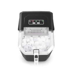 Machine à Glaçons Cubeo Black KitchenCook - Appareil de Cuisine Petit Électroménager pour des Glaçons Rapides et Faciles