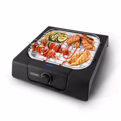 Barbecue De Table Noir Modèle Bbsquare De La Marque Kitchencook