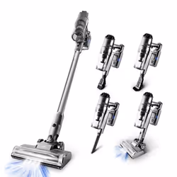 Vortex - Aspirateur Balai Sans Fil - 135w - Autonomie 45min - Filtre Hepa - 2 Modes Daspiration