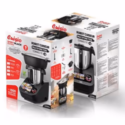 Kitchen Cook CUISIO SPIRIT BLACK EDITION 3 L 1300 W Noir, Acier inoxydable