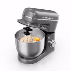 Kitchen Cook MY_FIRST, Robot mixer, Gris, Acier inoxydable, Pétrisseur, Mélange, 0,95 m, 5 L, 19500 tr/min