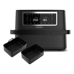 Kitchen Cook AIRMED_W_POT friteuse Unique 10 L Autonome 2600 W Friteuse d’air chaud Noir