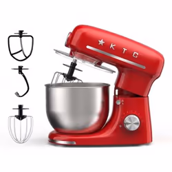 Kitchen Cook INSPIRON RED, 5 L, Rouge, Acier inoxydable, Foie, 19500 tr/min, Pétrisseur, Mélange, 0,95 m