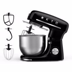 Kitchen Cook INSPIRON BLACK robot de cuisine 600 W 5 L Noir, Acier inoxydable