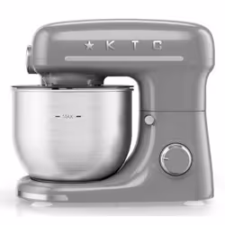 Kitchen Cook INSPIRON GREY, 5 L, Gris, Acier inoxydable, Foie, 19500 tr/min, Pétrisseur, Mélange, 0,95 m