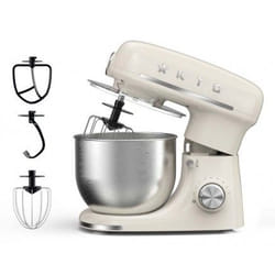 Kitchen Cook INSPIRON CREAM robot de cuisine 600 W 5 L Crème, Acier inoxydable