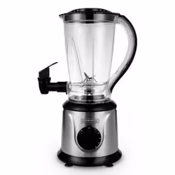 Kitchen Cook JUICE HUB 1,5 L Mélangeur de table 500 W Noir, Acier inoxydable, Transparent