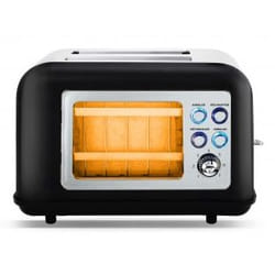 Kitchen Cook TOASTEO GLASS BLACK 7 2 part(s) 800 W Noir, Acier inoxydable