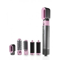 Harper - Brosse Soufflante 5 En 1 - 3 Niveaux De Débit Dair - 1000w - Séchage Et Coiffage - Cordon Rotatif 360° (18m)