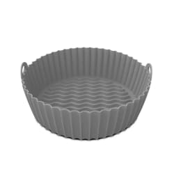 Moule Silicone Rond Air Fryer Siliround1_grey Kitchencook