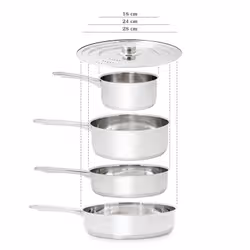 Kitchencook INTUITION lot de casseroles 5 pièce(s) - Vue supplémentaire 4