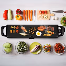 Kitchencook KPAN_100 plancha éléctrique Pose libre 1800 W Noir - Vue supplémentaire 7