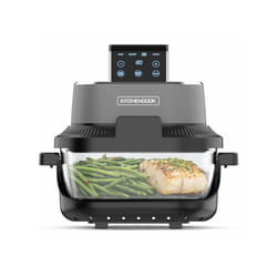 Kitchencook CRISP_X Friteuse à air chaud 4L 1500W Noir, Gris