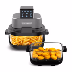 Kitchencook CRISP_X Friteuse à air chaud 4L 1500W Noir, Gris - Vue supplémentaire 8