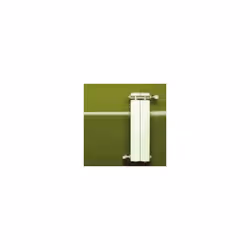 Chauffage central KLASS 700, Blanc, 2 élémentsRadiateur en fonte aluminium 296 wattsPuissance : 296 WattsDimensions (HxLxP en ...