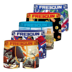 Pack Surprise de 5 Boxers microfibre garçon