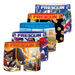 Pack Surprise de 5 Boxers microfibre garçon