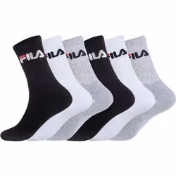Lot de 6 Paires de Chaussettes Tennis Assorties