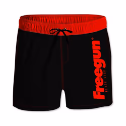 Boardshort Court garçon ceinture élastique et colorée