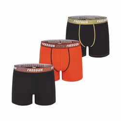 Lot de 3 Boxers coton garçon Never Stop