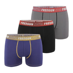 Lot de 3 Boxers coton garçon Never Stop