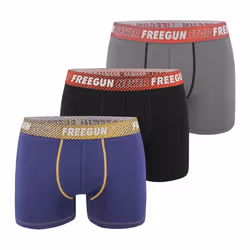 Lot de 3 Boxers coton garçon Never Stop
