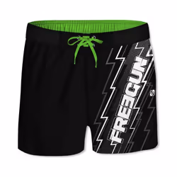Boardshort court garçon ceinture demi-élastiquée Eclair