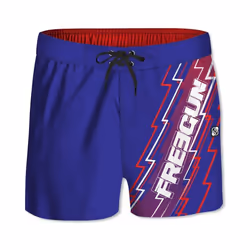 Boardshort court garçon ceinture demi-élastiquée Eclair
