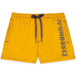 Boardshort court garçon avec ceinture demi-élastiquée